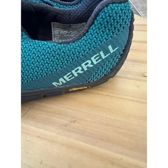 Merrell Womens Green Move Glove Minimalist Trainers Running Shoes Size 9 - Picture 3 of 5